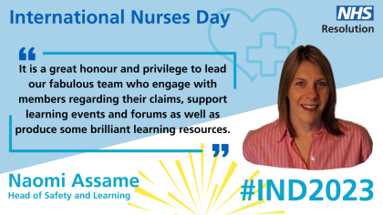 Naomi Assame, International Nurses Day 2023 message