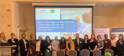 NHS Resolution staff and collaborators at the South West Regional Maternity event