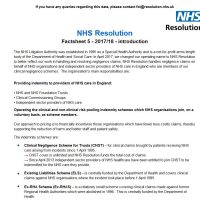 Read more: Factsheet 5 – Trust and authority claims data 2017-18
