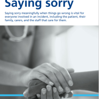 Read more: Read saying sorry