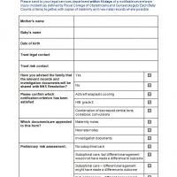 Read more: Early notification report form