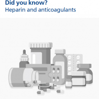 Read more: Heparin and anticoagulants