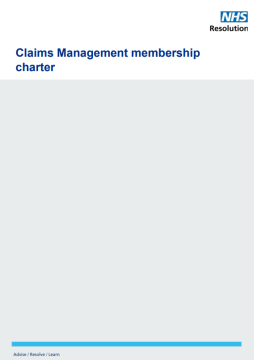 Link to Membership charter resource