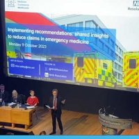 Read more: NHS Resolution Conference: ‘Implementing recommendations: shared insights to reduce claims in emergency medicine’