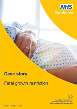 Link to Fetal growth restriction resource