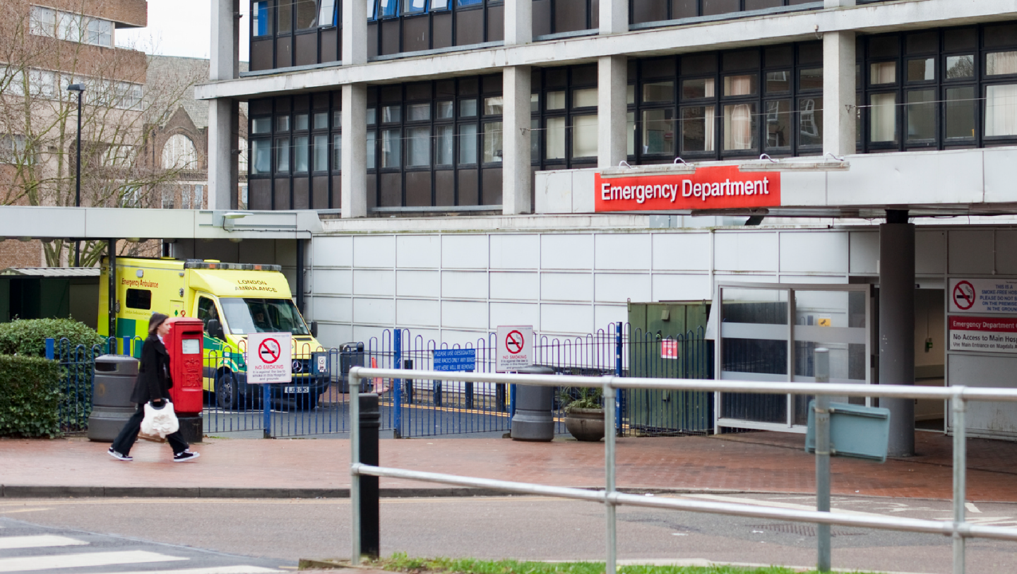 accident and emergency building