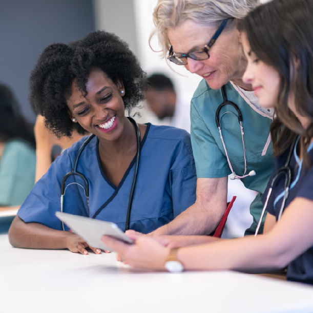 medical professionals discussion