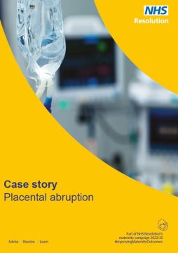 Link to Placental abruption resource